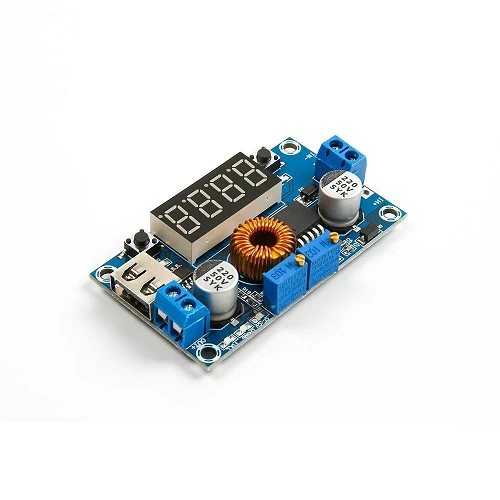 DC-DC XL4015 Adjustable Step-down Module 5A 75W with 4 Bits Digital Display Volt